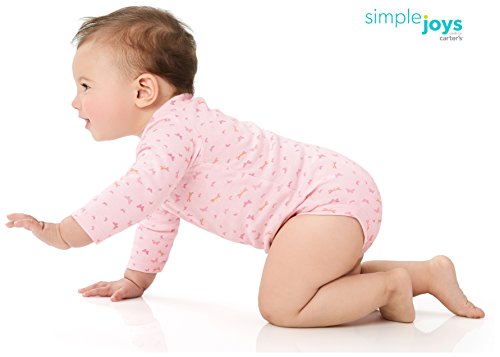 Simple Joys by Carters Baby 5-Pack Neutral Long-Sleeve Bodysuit