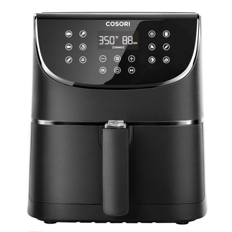 COSORI Electric Air Fryers, 5.8QT Oil Free Hot Air Fryer Oven, Programmable 11-in-1 Cooker with Preheat & Shake Reminder, Equipped Digital Touch Screen