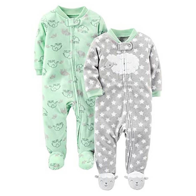 Simple Joys by Carter’s Baby 2-Pack Fleece Footed Sleep and Play