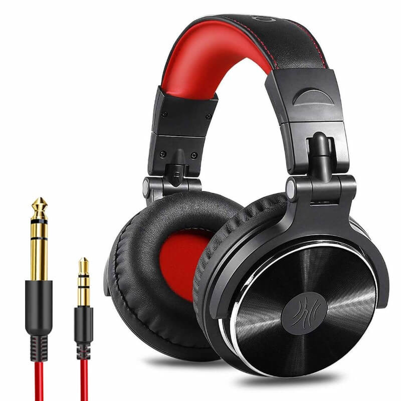 OneOdio Adapter-free Over-Ear DJ Headsets with Mic
