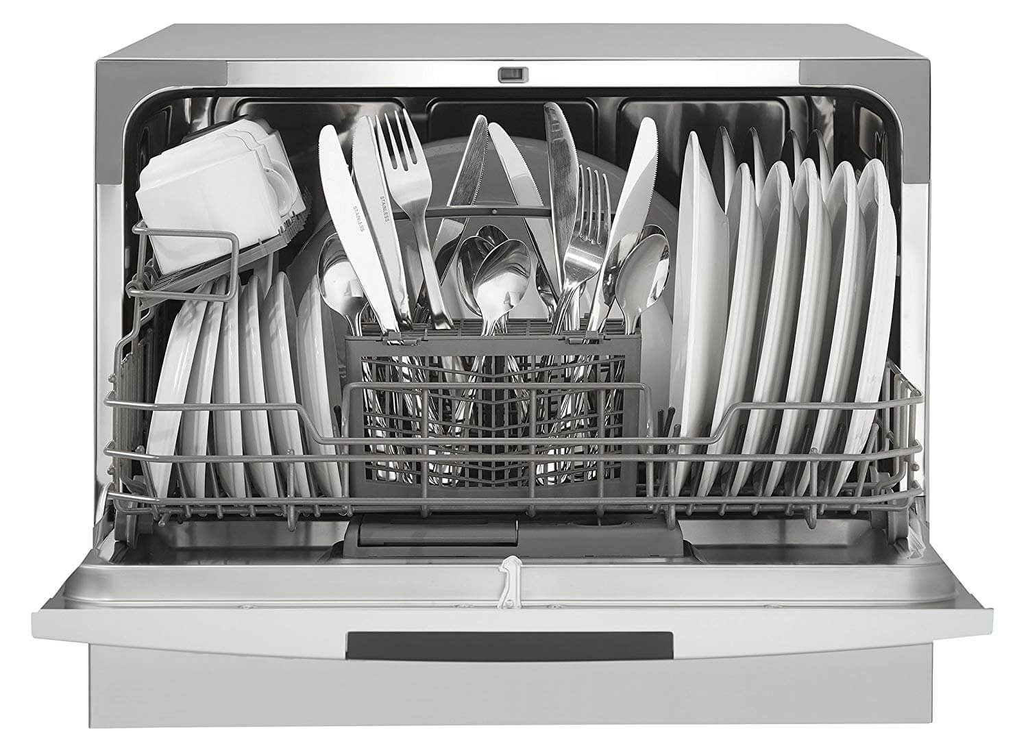 Danby Ddw631sdb Counter Top Dishwasher Silver Dailydealsfactory