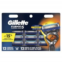 Gillette Fusion5 ProGlide Men’s Razor Blades – 12 Refills