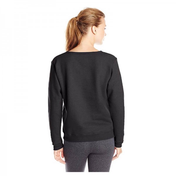 Hanes Women's V-Notch Pullover Fleece Sweatshirt