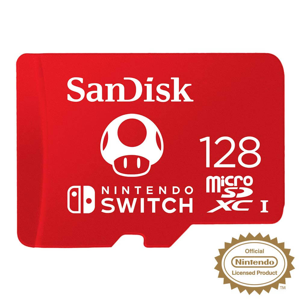 SanDisk 128GB Microsdxc UHS-I Card for Nintendo Switch – SDSQXAO-128G-GNCZN