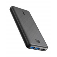 Anker PowerCore Essential 20000 Power Bank, 20000mAh Portable Charger with PowerIQ Technology and USB-C Input, High-Capacity External Battery Compatible with iPhone, Samsung, iPad, and More