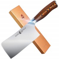Chef’s Knife 6″ – Chopping Knife – TUO Cutlery Fiery Series – German Steel with Pakkawood Handle