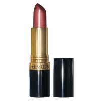 Revlon Super Lustrous Lipstick with Vitamin E and Avocado Oil, Pearl Lipstick in Mauve, 610 Gold Pearl Plum, 4.2g