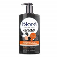 Bioré Charcoal Acne Clearing Cleanser, with Salicylic Acid 200 mL – for Oily Skin