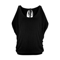 Summer T Shirt Women Short Sleeve Cold Shoulder Loose Fit Pullover Casual Top