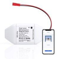 meross Smart Wi-Fi Garage Door Opener Remote, APP Control, Compatible with Alexa, Google Assistant and IFTTT, No Hub Needed