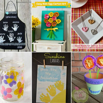 25+ Mother's Day Crafts For Kids A Night Owl Blog