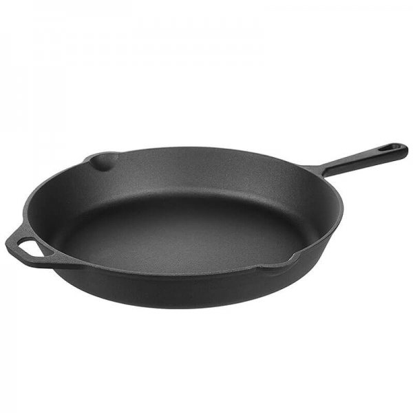 AmazonBasics Pre-Seasoned Cast Iron Skillet Pan