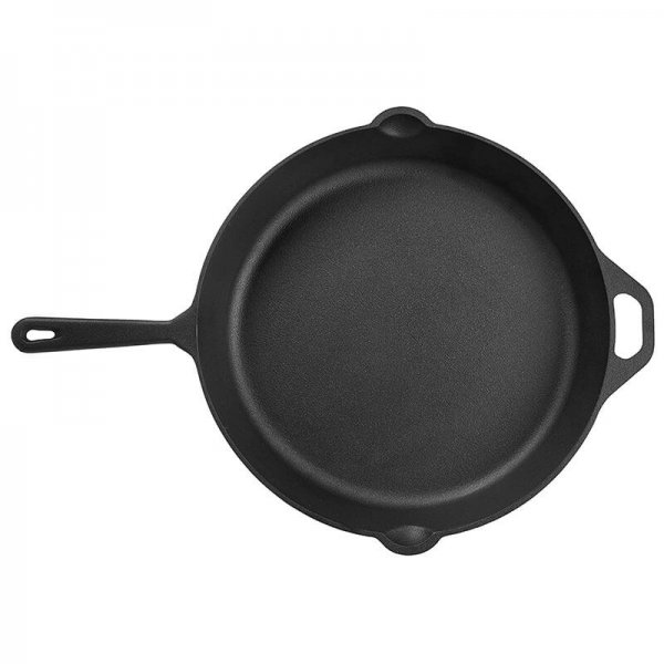 AmazonBasics Pre-Seasoned Cast Iron Skillet Pan