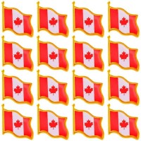 20 Pack Canada Flag Pin Canadian National Lapel Pins Prooch pin Patriotic Canada Brand Badge