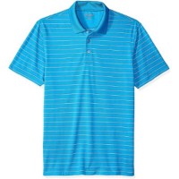 Amazon Essentials Men’s Slim-fit Quick-Dry Stripe Golf Polo Shirt