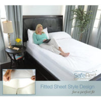 Twin Size SafeRest Premium Hypoallergenic Waterproof Mattress Protector – Vinyl Free