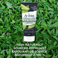 St. Ives Facial Scrub for clear, radiant skin Green Tea made with 100% naturally sourced exfoliant 150 mL