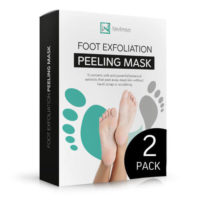 Foot Peel Mask 2 Pack, Exfoliating Foot Mask,Get Silky Soft Feet by Lavinso