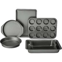 AmazonBasics 6-Piece Nonstick Oven Bakeware Baking Set