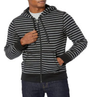 Amazon Essentials Men’s Full-Zip Hooded Fleece Sweatshirt
