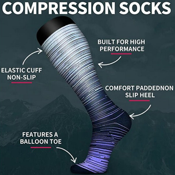 Copper compression socks