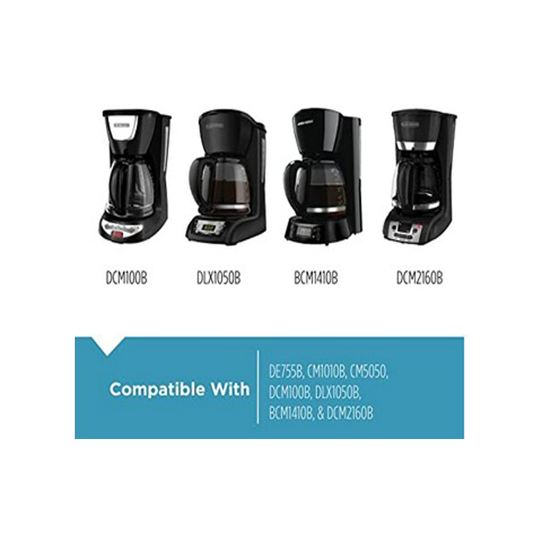 BLACK DECKER 12 Cup Replacement Carafe with Duralife Construction