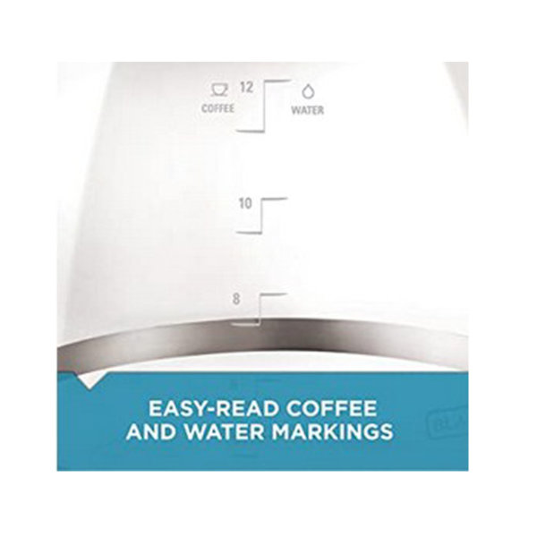 Easy Read Coffee and Water Markings