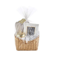 Hallmark Gift Basket Set with Cellophane Bag, Filler, Cord and Gift Tag for Easter Baskets, Welcome Gifts, Weddings, Baby Showers and More