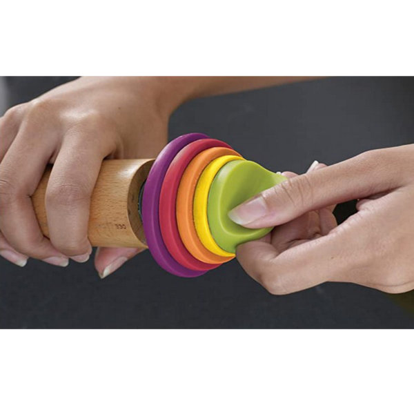 Multi-Color, Rolling Pin Plus