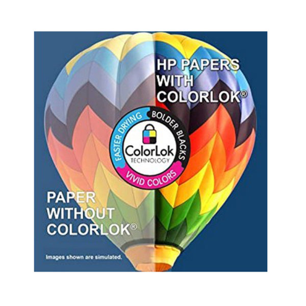 Paper without colorlok