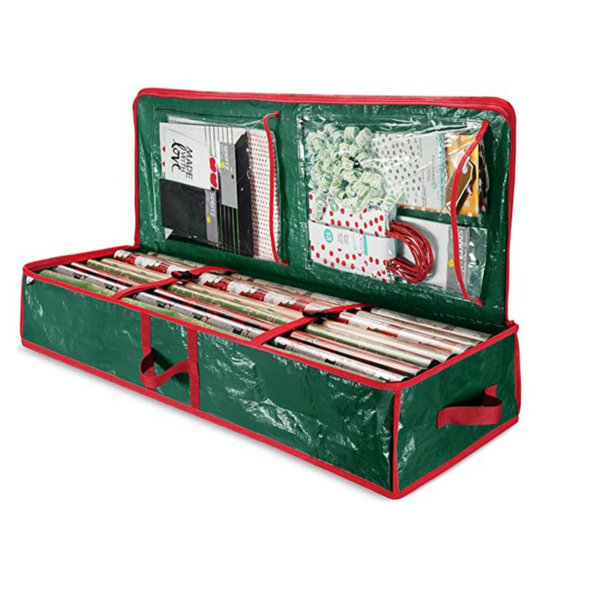 ZOBER PE Underbed Gift Wrap Organizer