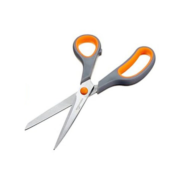 Amazon Basics Titanium-Blade Soft-Grip Scissors