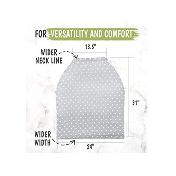 KeaBabies Carseat Canopy Cover versatility