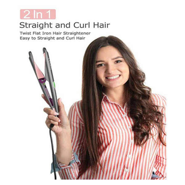 Straight and Curl hair
