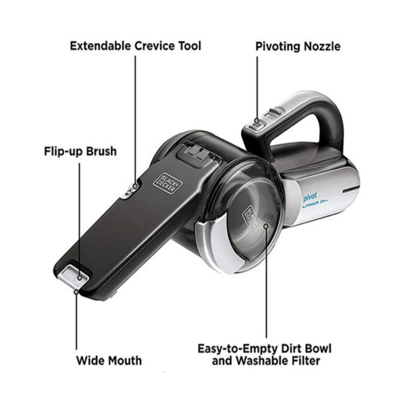 BLACK+DECKER BDH2000PL MAX Lithium Pivot Vacuum