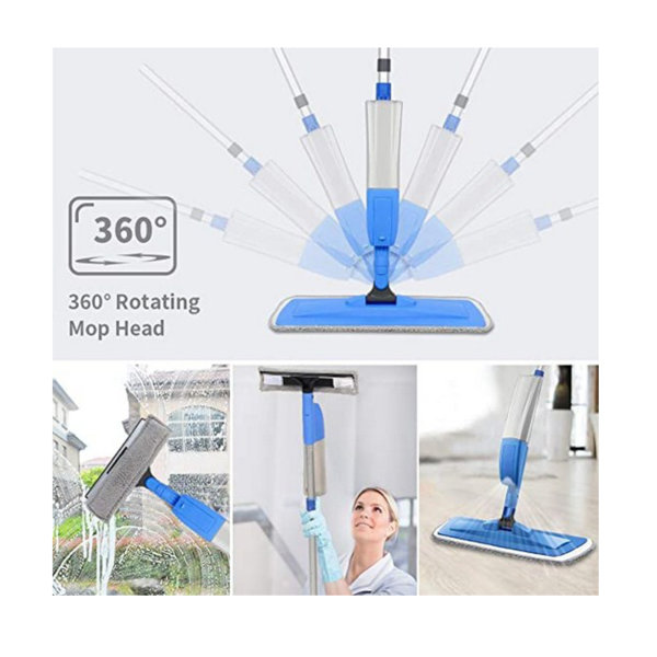 Bellababy Spray Mop 360 rotating mop head