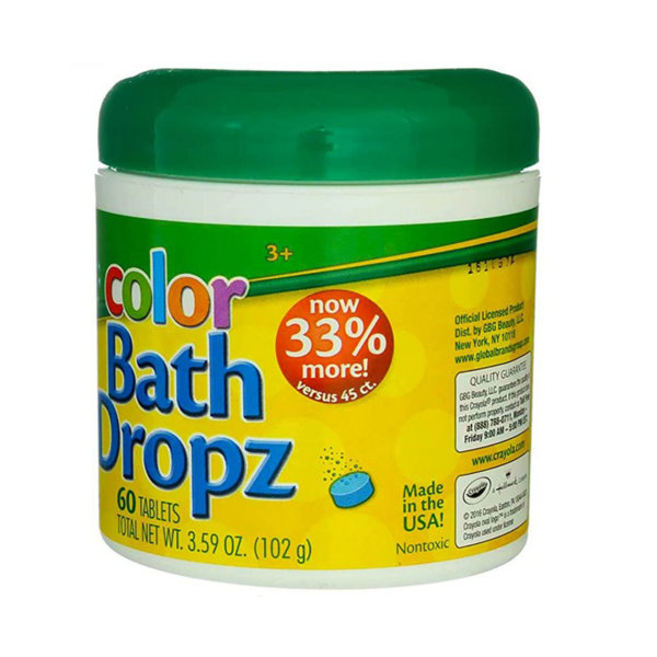 Crayola Color Bath Dropz (60 Tablets)