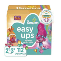 Pampers Potty Training Underwear for Toddlers, Easy Ups Diapers, Pull Up Training Pants for Girls and Boys, Size 4 (2T-3T), 112 Count, Giant Pack