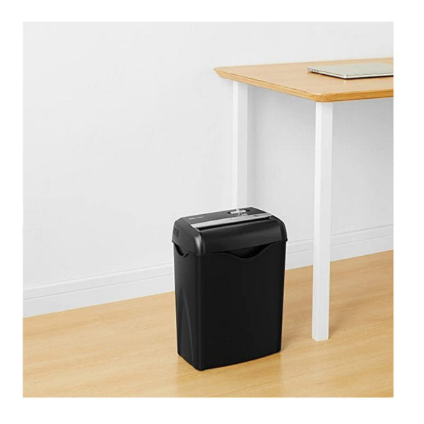 AmazonBasics 6-Sheet Cross-Cut Paper and Credit Card Home Office Shredder View