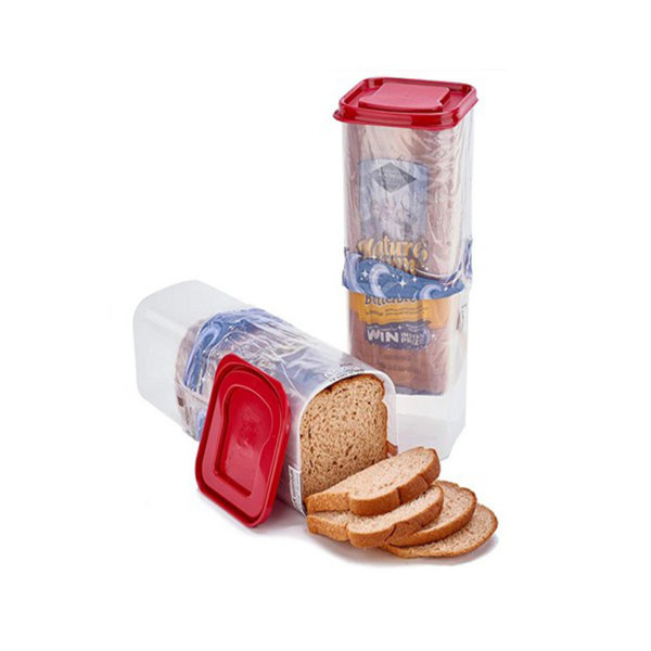 Buddeez Bread Buddy Red Lids Dispenser