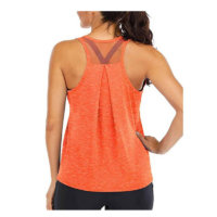 Fihapyli ICTIVE Workout Tops for Women Loose fit Racerback Tank Tops for Women Mesh Backless Muscle Tank Running Tank Tops