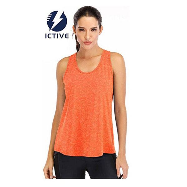 Fihapyli ICTIVE Workout Tops for Women Loose fit Racerback Tank Tops