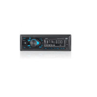 JENSEN MPR210 7 Character LCD Single DIN Car Stereo Receiver, Push to Talk Assistant, Bluetooth, USB Fast Charging