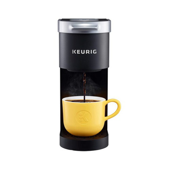 Keurig K-Mini Single Serve K-Cup Pod Coffee Maker, Made From At Least 20% Recycled Plastic, Matte Black