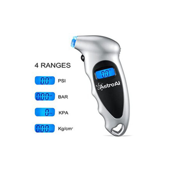 AstroAI Digital Tire Pressure Gauge Ranges