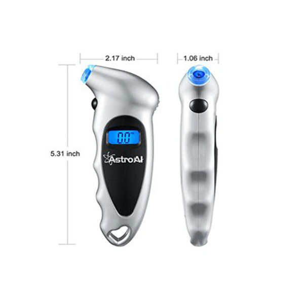 AstroAI Digital Tire Pressure Gauge Size