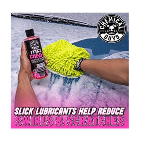 Chemical Guys Mr. Pink Super Suds Car Wash Soap and Shampoo Slick Lubricants