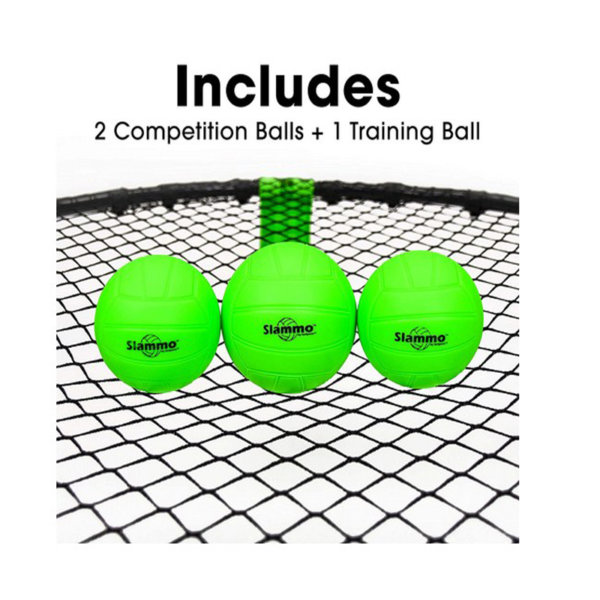 GoSports Slammo Game Set Includes 2 competition balls and 1 training ball