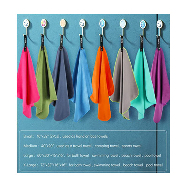 BOGI Microfiber Travel Sports Towel-Quick Dry Towel Colours