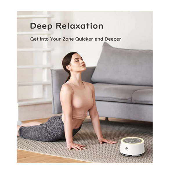 White Noise Machine - Dreamegg Sound Machine for Sleeping & Relaxing, Deep Relaxation